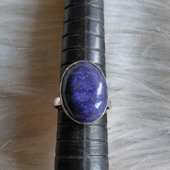 Jewelry - Lapis Lazuli Silver Plated Gemstone Ring
